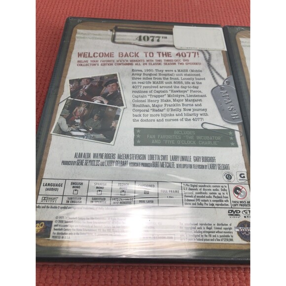 MASH Seasons 1 and 2 TV Series DVD Sets Double Pack Brand New Sealed - Picture 5 of 8